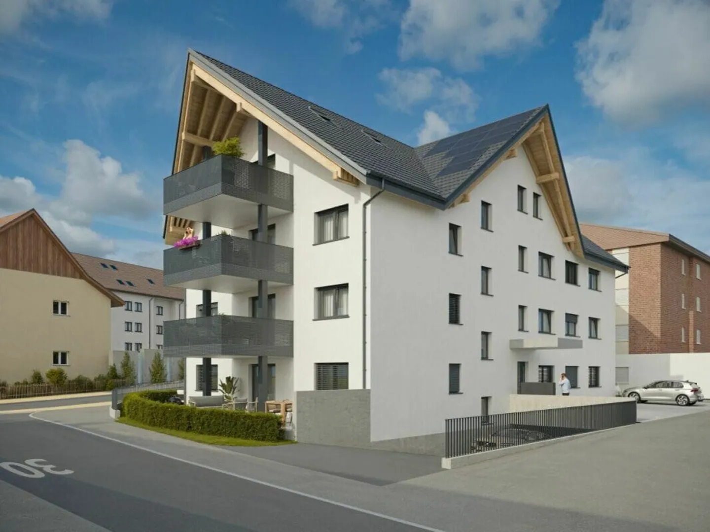 Proprietà con giardino: Appartamento di 4.5 locali di alta qualità - modelli di acquisto flessibili disponibili - Foto 3 di 9