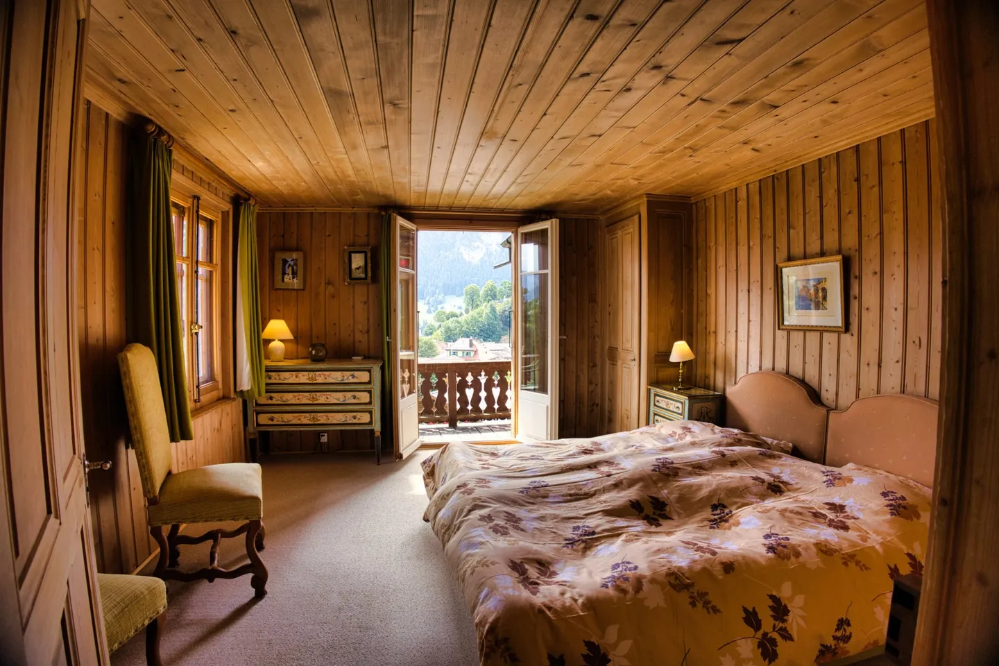 Charakterwohnung mit 7 Zimmern im Herzen von Château-d'Oex - Foto 7 von 13