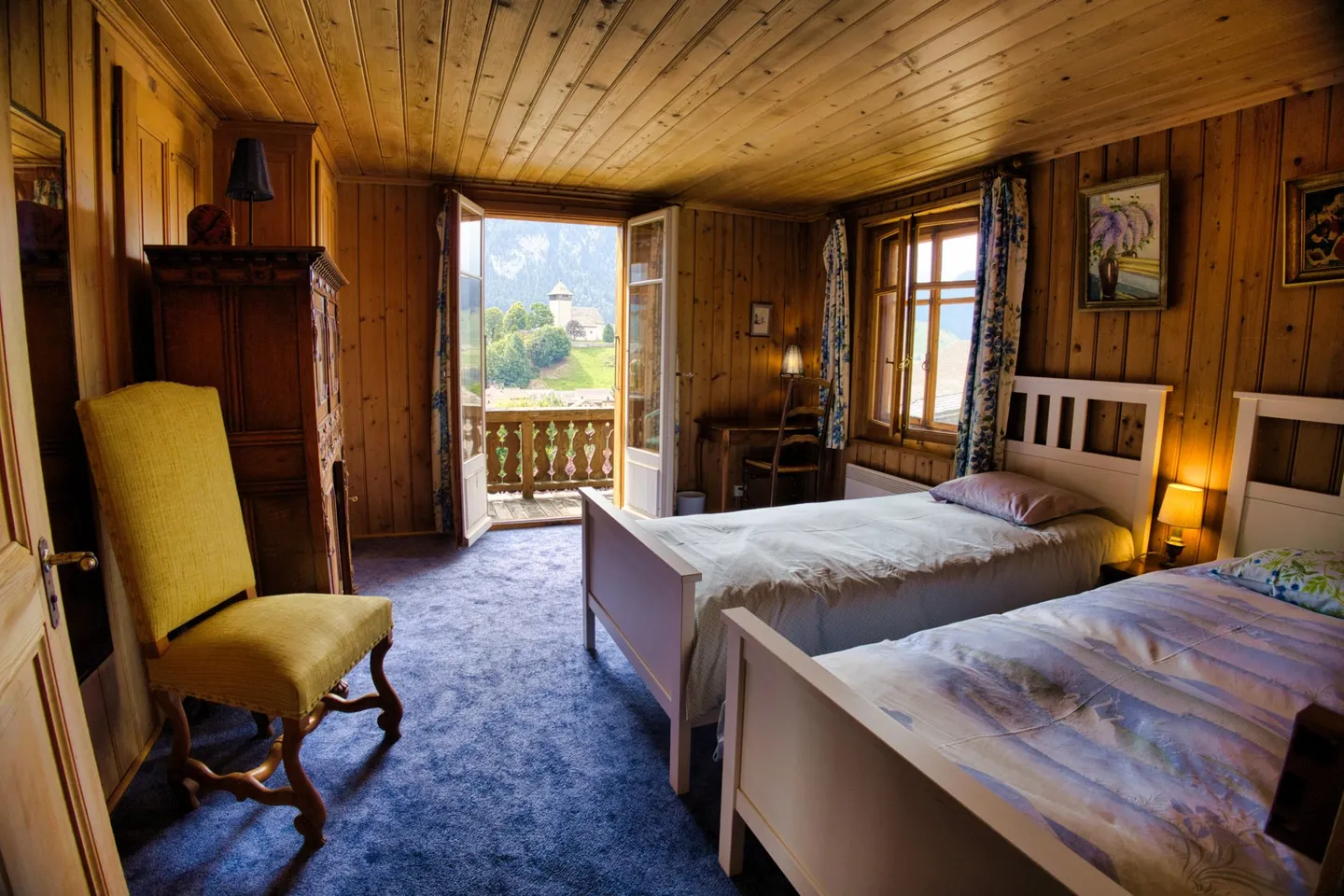 Charakterwohnung mit 7 Zimmern im Herzen von Château-d'Oex - Foto 10 von 13