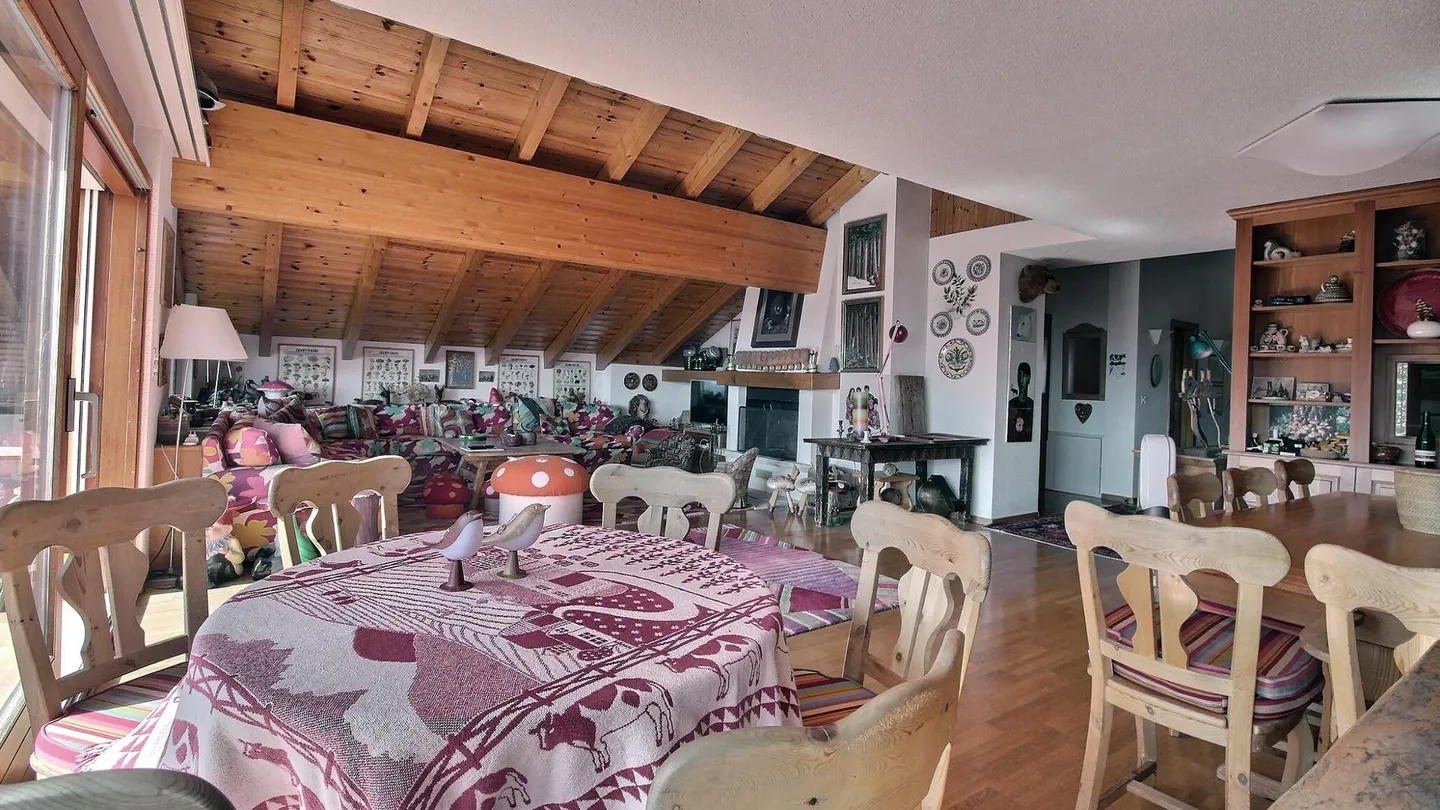 Esclusività. Crans, attico duplex di 5.5 stanze con vista - Foto 5 di 13