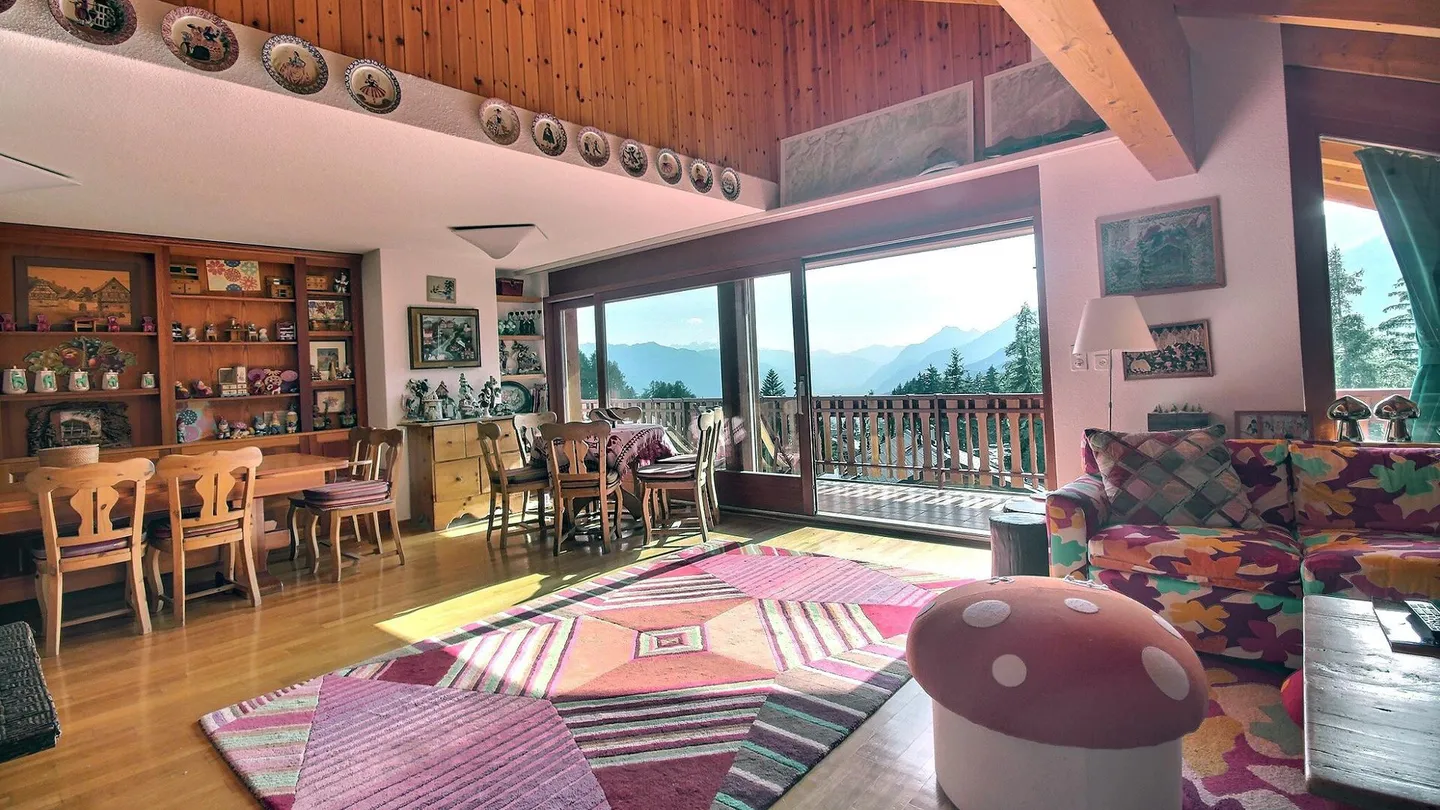 Esclusività. Crans, attico duplex di 5.5 stanze con vista - Foto 8 di 13