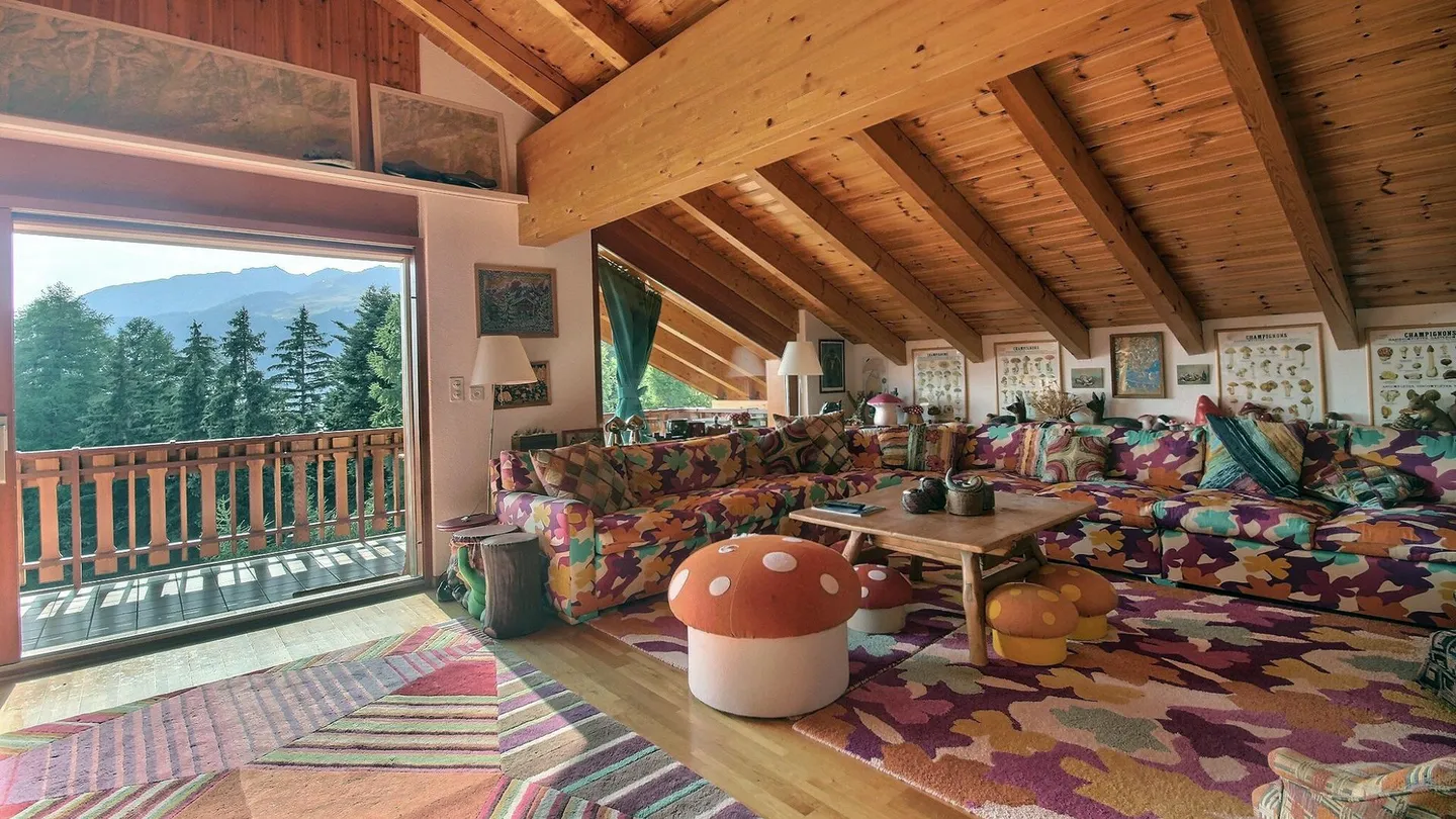 Esclusività. Crans, attico duplex di 5.5 stanze con vista - Foto 4 di 13