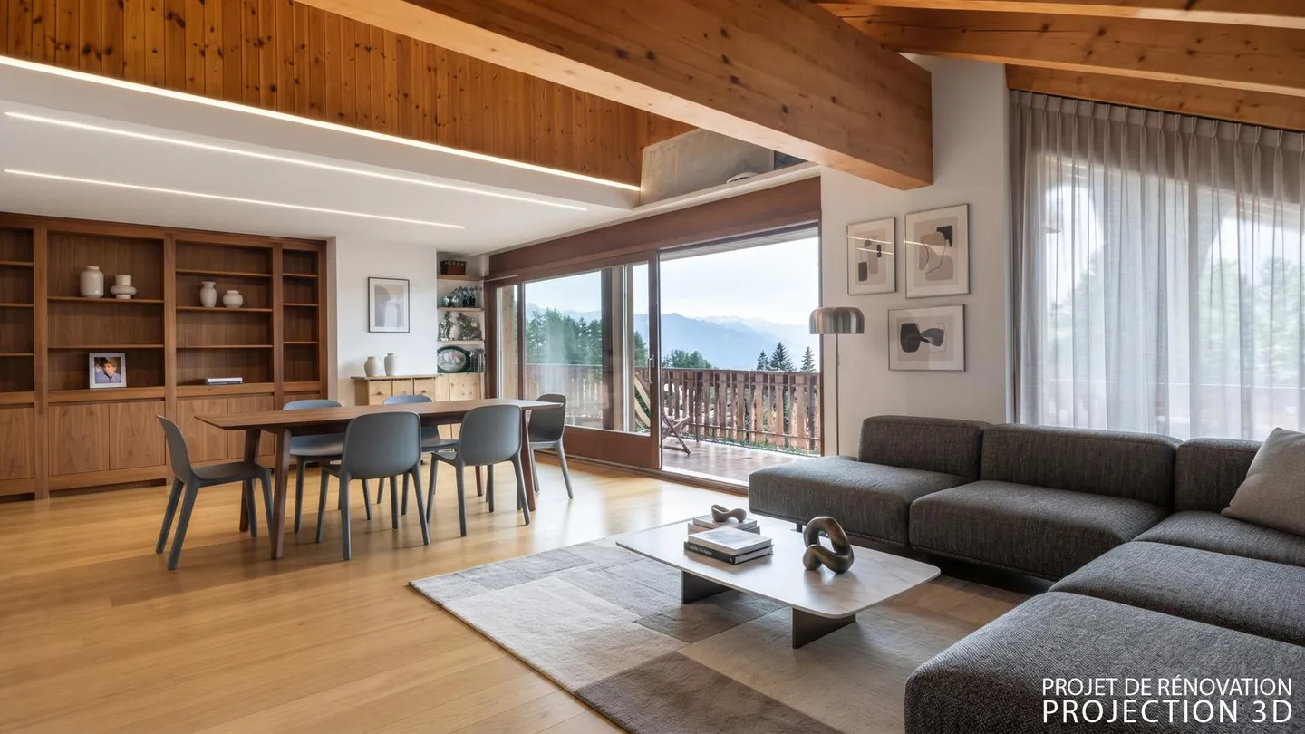 Exklusivität. Crans, Duplex-Penthouse mit 5,5 Zimmern und Aussicht - Foto 10 von 13