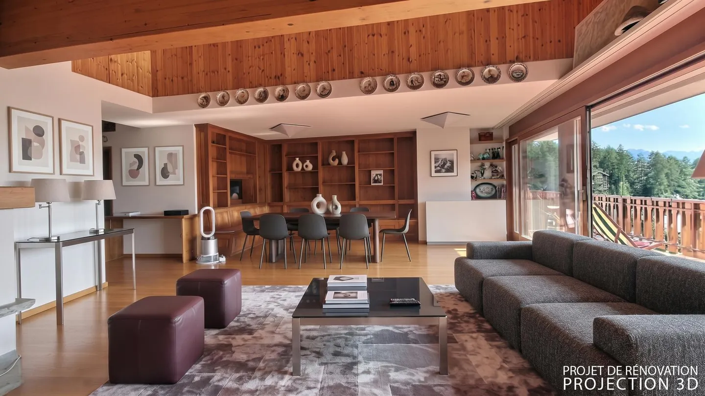 Exklusivität. Crans, Duplex-Penthouse mit 5,5 Zimmern und Aussicht - Foto 8 von 13
