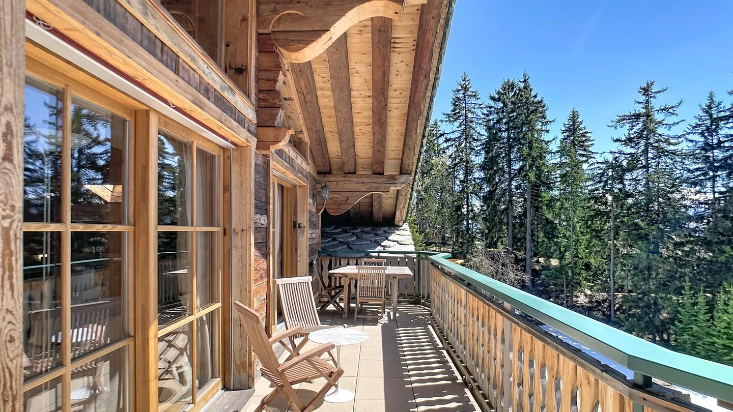 Crans-Montana. Penthouse mit 5,5 Zimmern in der Nähe der Skilifte - Foto 12 von 13