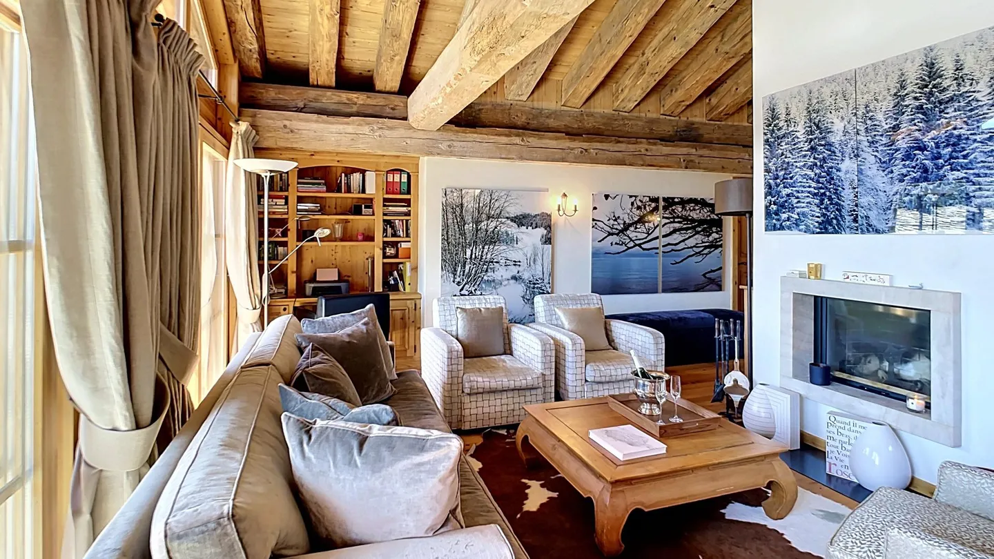 Crans-Montana. Penthouse mit 5,5 Zimmern in der Nähe der Skilifte - Foto 6 von 13