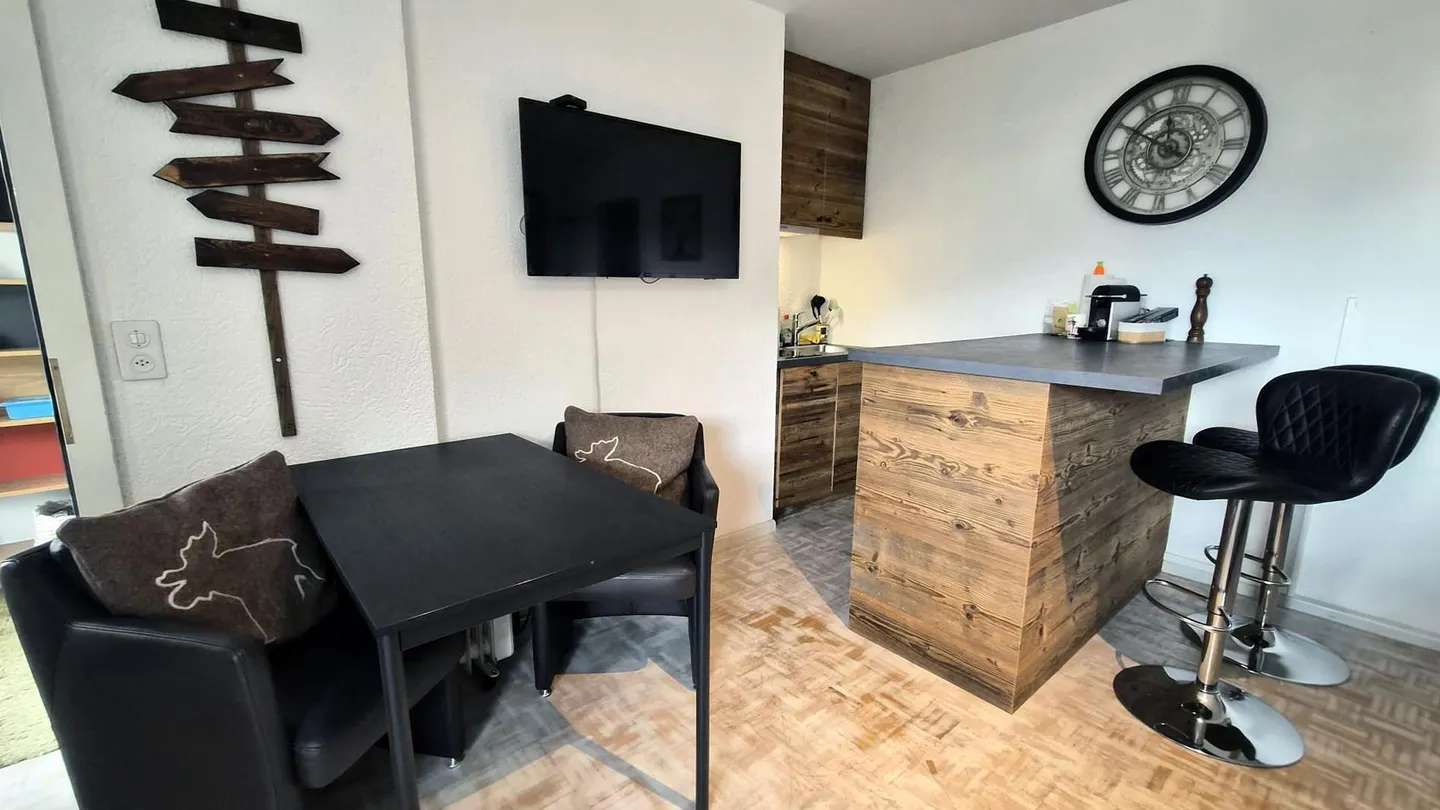 Exklusivität. Crans Zentrum. Vollständig renoviertes Studio im Dachgeschoss - Foto 6 von 10