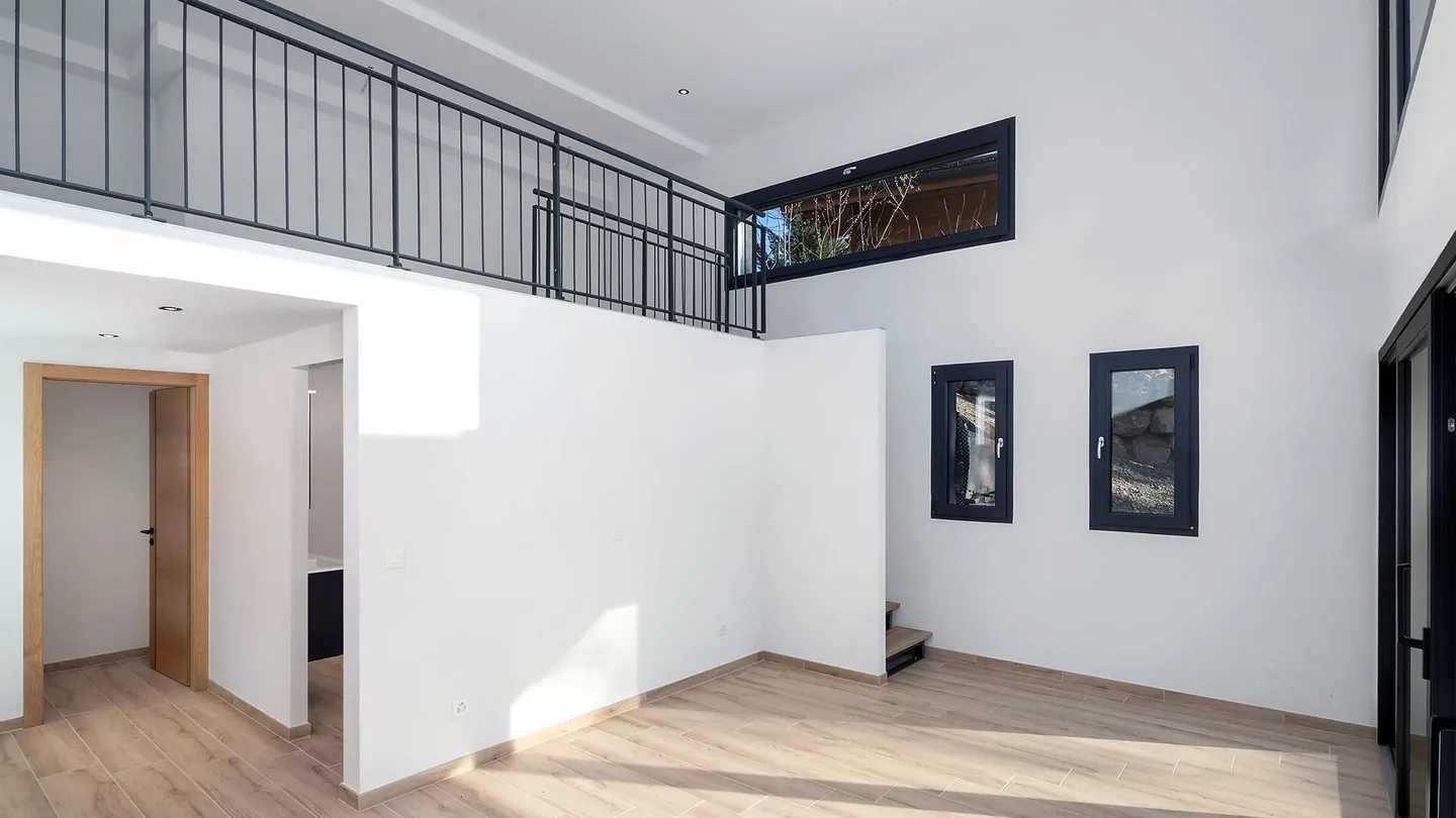 Crans-Montana. Nuova casa unifamiliare di 5,5 locali dallo stile decisamente contemporaneo - Foto 10 di 13