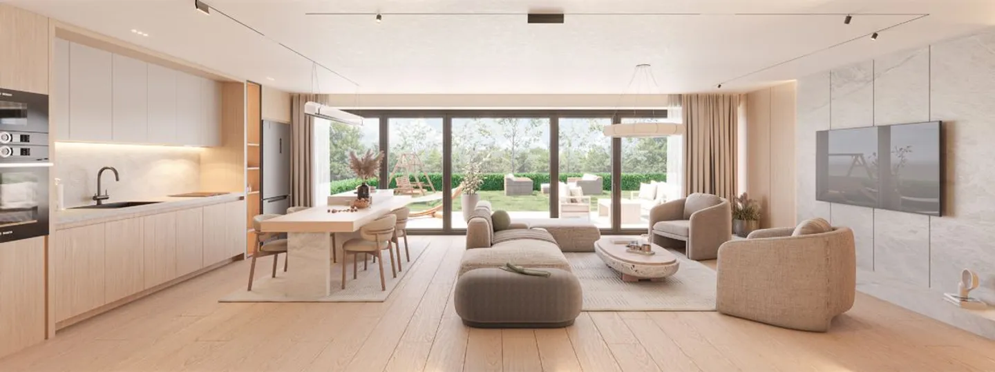 Heiliges Land, neue Minergie-Promotion, zeitgenössische Doppelvilla - Foto 3 von 4