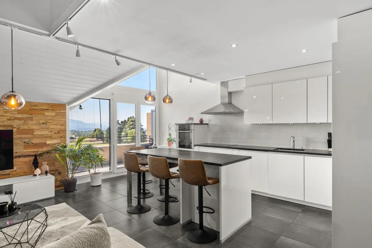 Elegance and comfort for this duplex penthouse with a view of the lake and the Alps - Photo 11 of 13