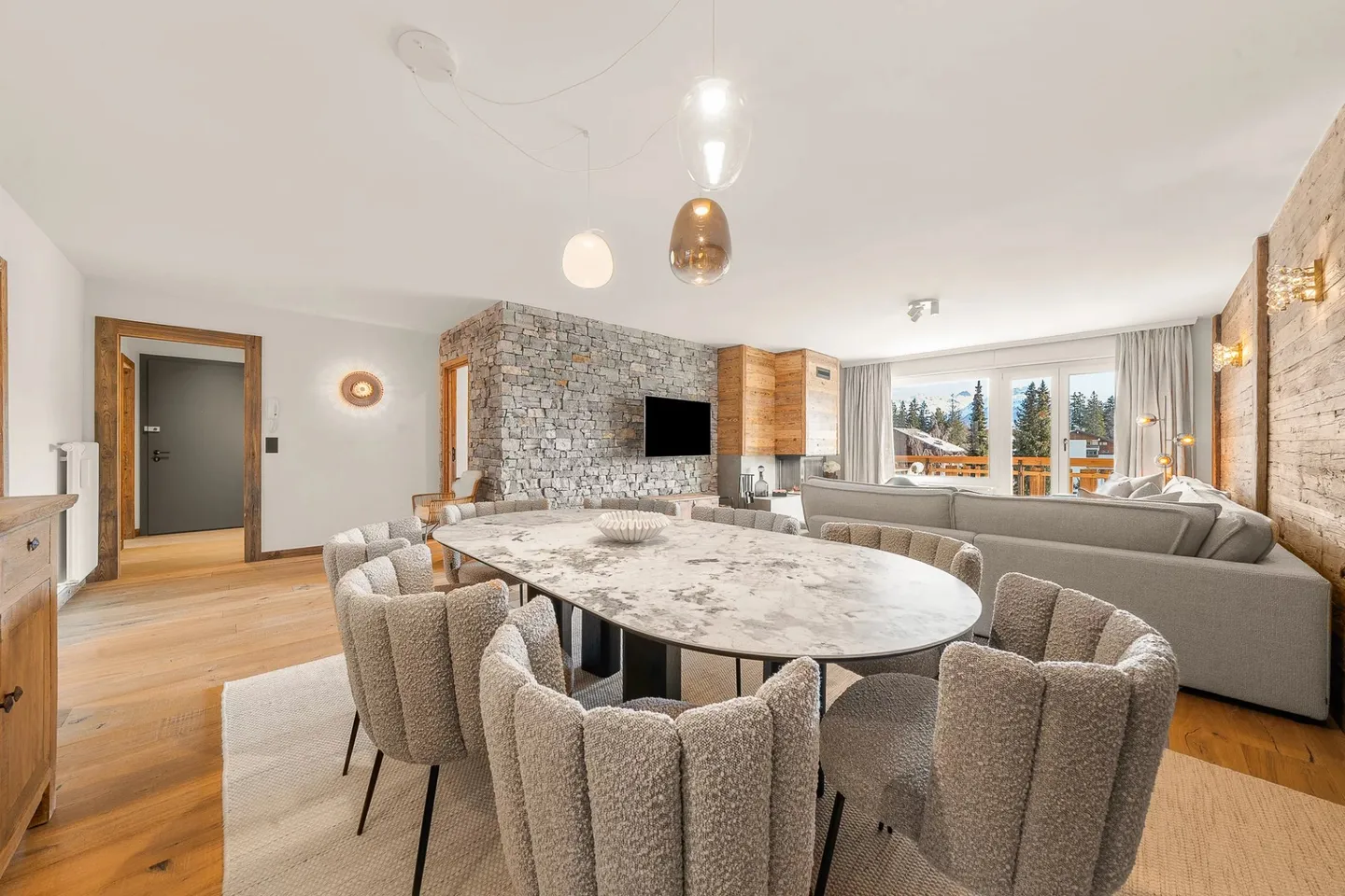 Magnifico appartamento di 4,5 locali nel cuore di Crans - Foto 3 di 13