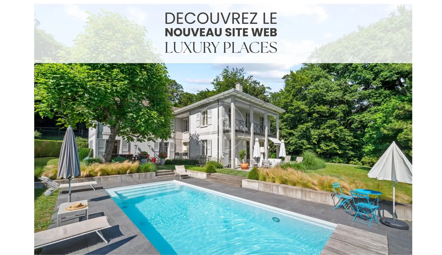 Elegant property with swimming pool in a green setting in Lausanne - Photo 1 of 13
