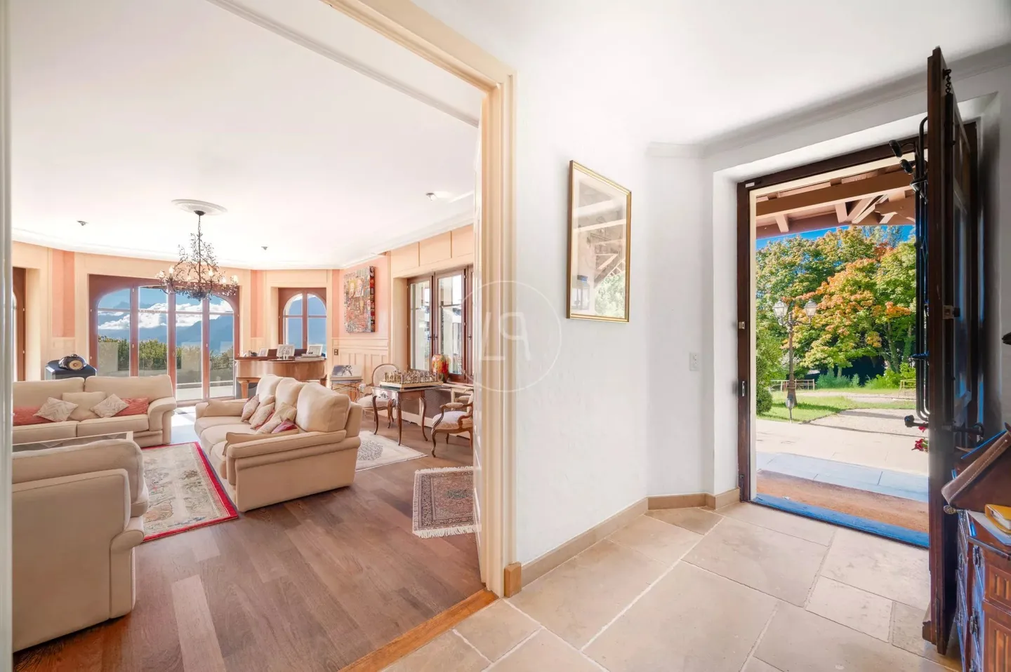 Eccezionale proprietà con vista sulla Riviera, vista mozzafiato sul lago - Foto 8 di 13