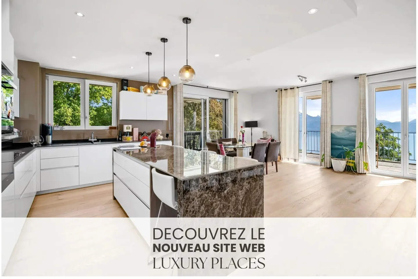 Elegante appartamento di 4,5 locali con vista panoramica sul lago di Ginevra a Puidoux - Foto 1 di 13