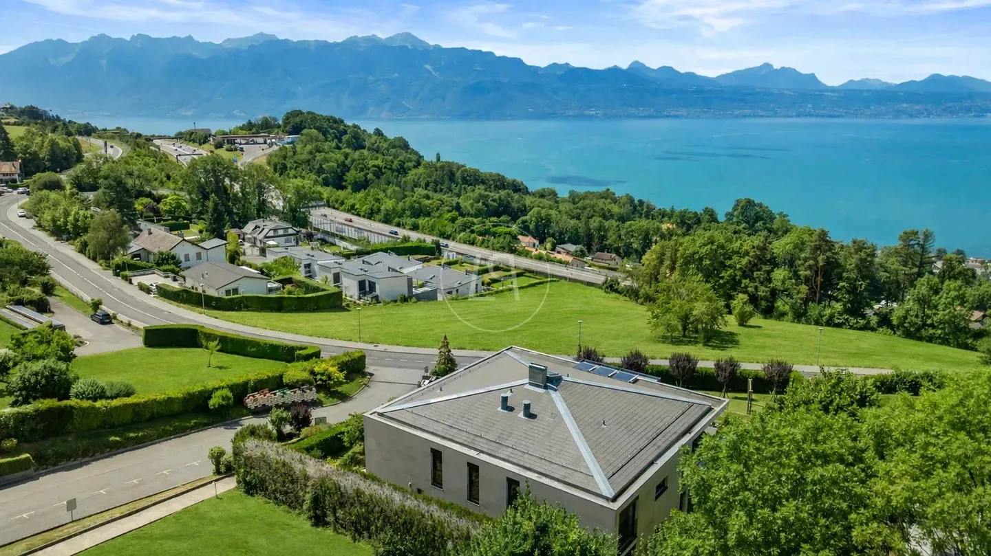 Magnifique appartement moderne avec vue panoramique au-dessus de Lutry - Photo 1 of 13