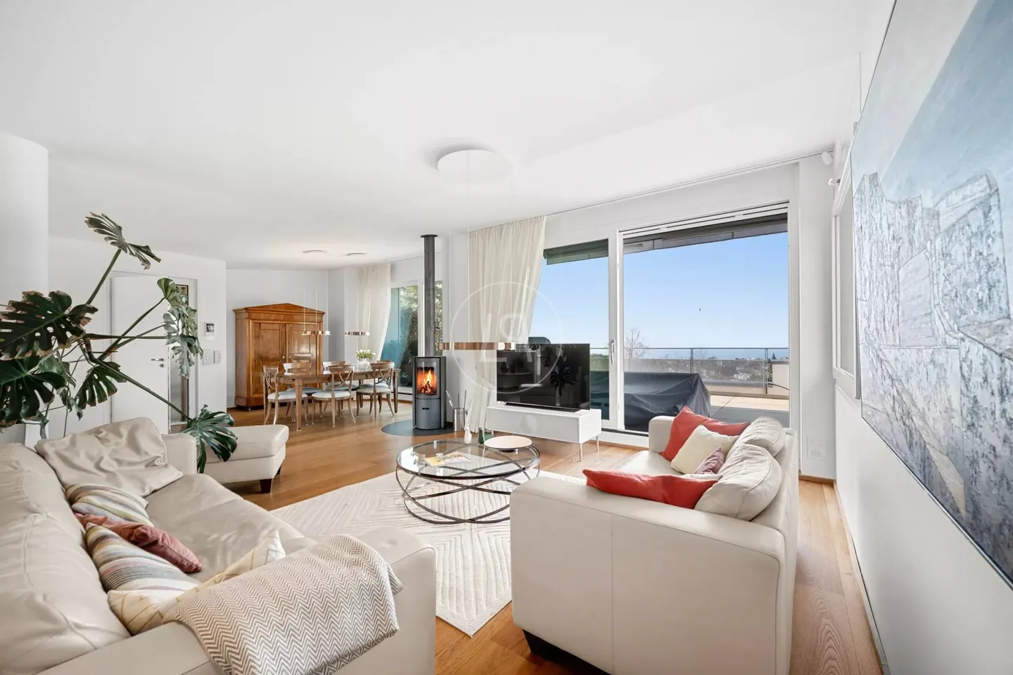 Modern Duplex with Lake View - Photo 2 of 13