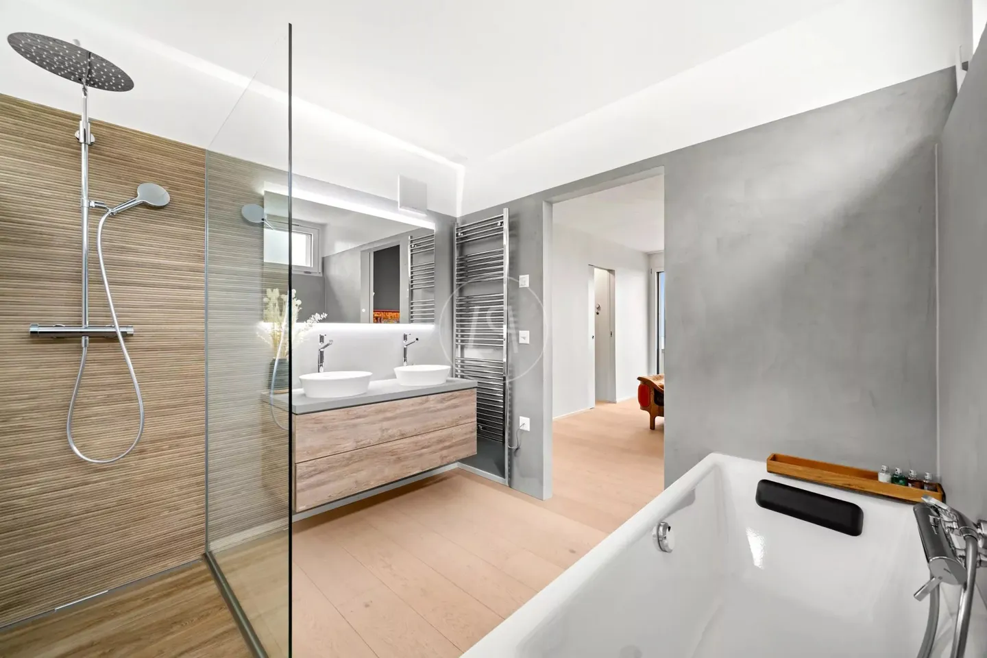 Stunning modern attic with panoramic view near Montreux - Photo 10 of 13