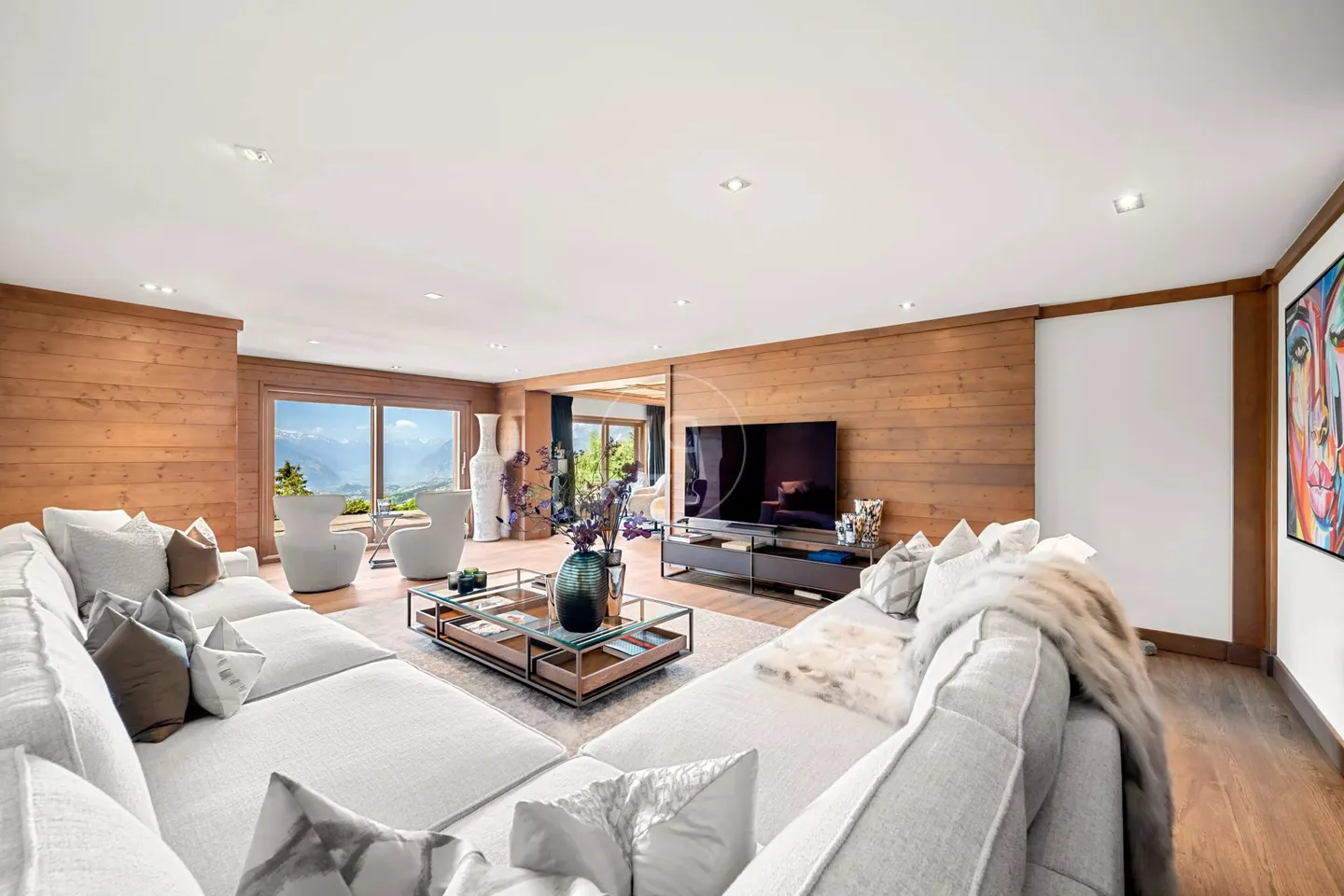 Superbo chalet con vista panoramica a Crans/Lens - Foto 7 di 13