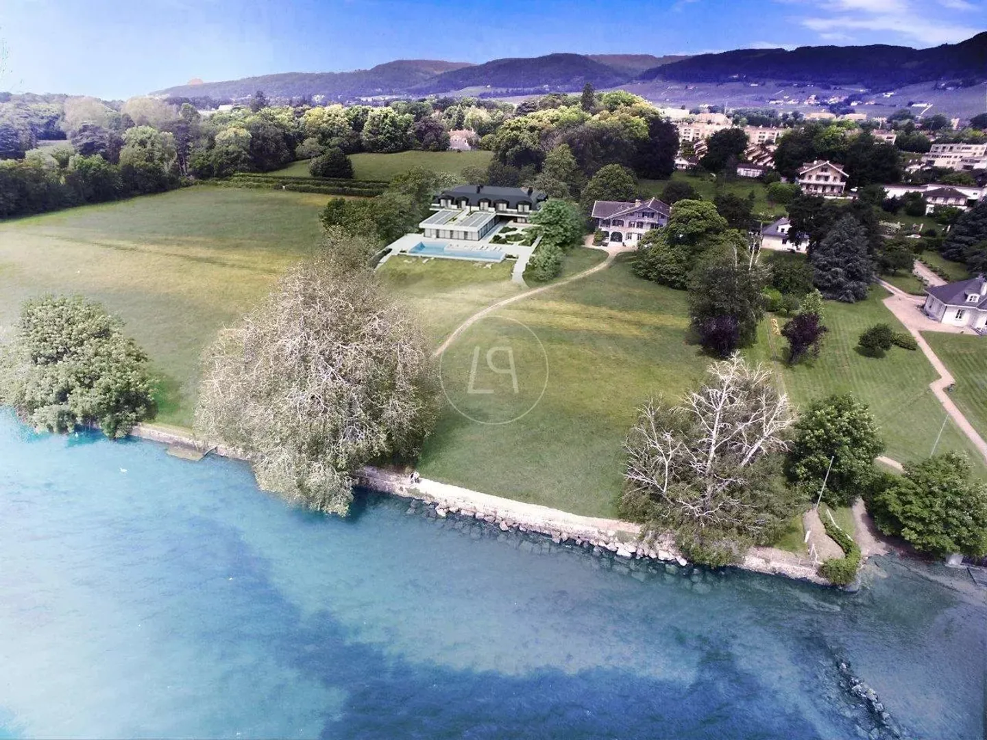Terrain exceptionnel de 6 500 m² en bord de mer, Rolle - Photo 3 sur 12