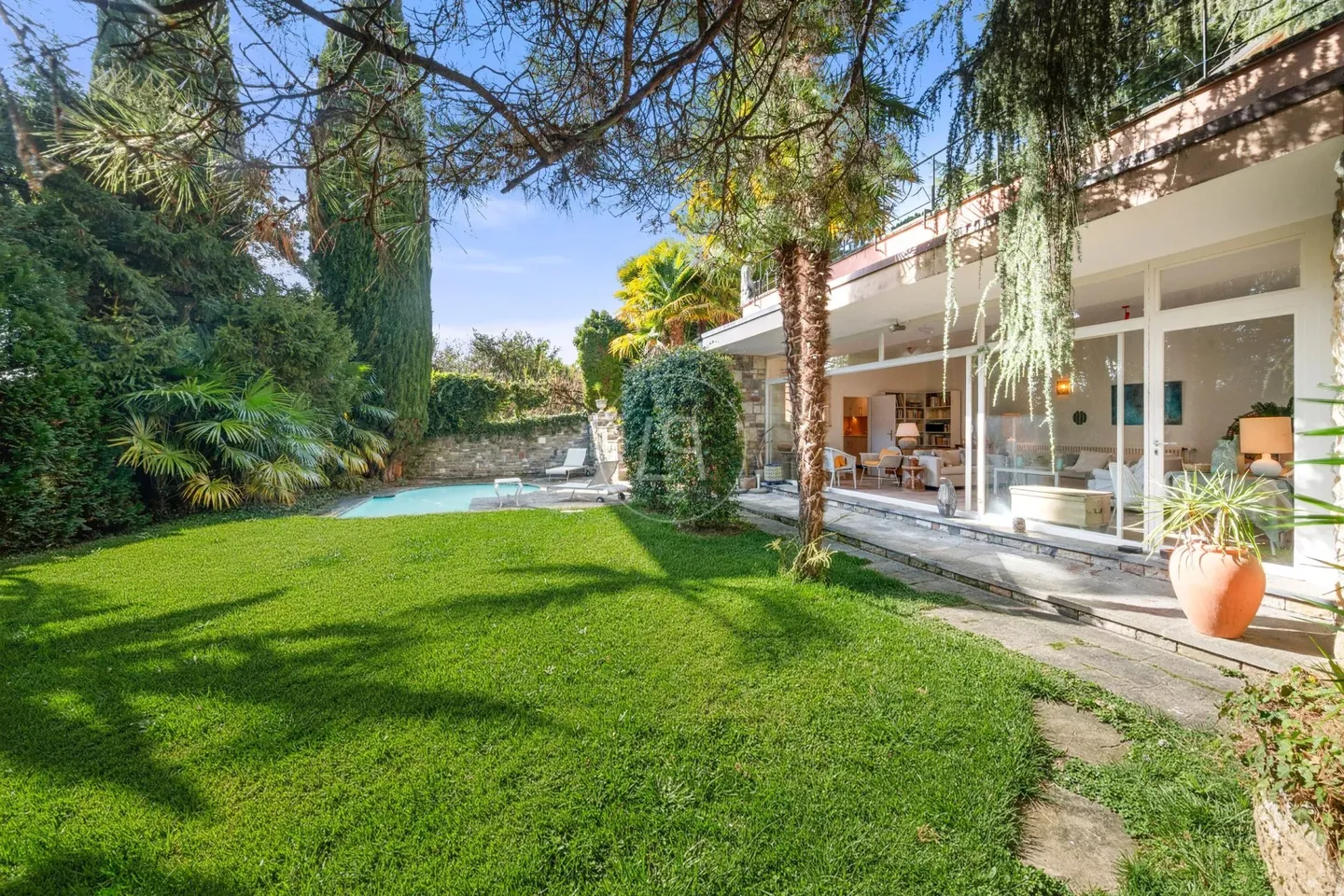 Mediterranean Villa with Lake View - Photo 1 of 13