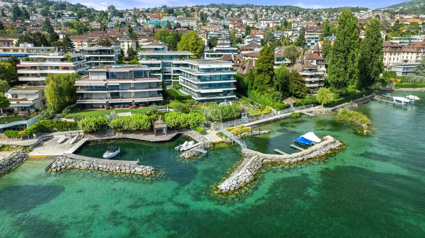 Appartement d'exception avec accès direct au lac à Pully - Photo 1 sur 13