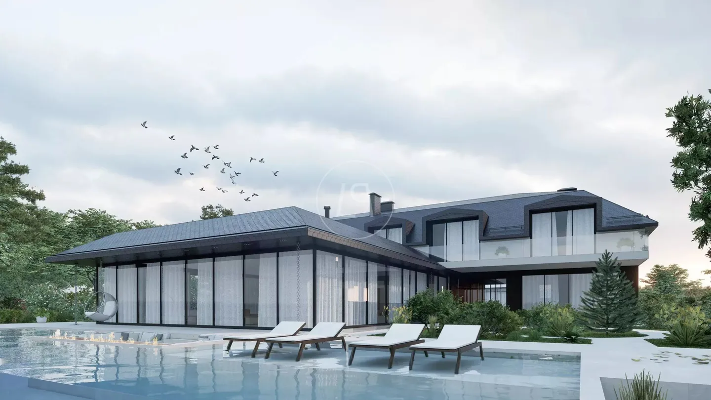 Projekt für eine moderne Luxusimmobilie am See, Rolle - Foto 3 von 13