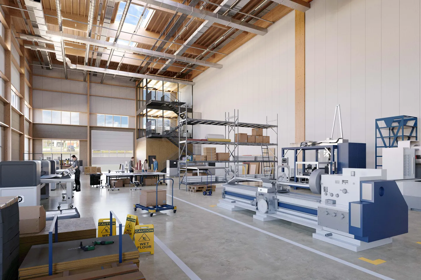 Industrial, production and logistics spaces from 1,200 m² - Photo 3 of 3