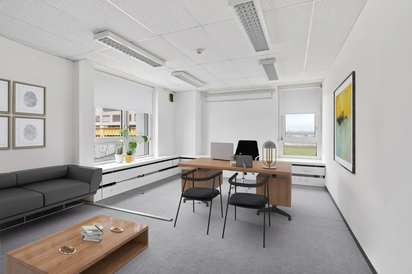 Uffici modulari in affitto - circa 480 m2 vicino all'aeroporto - Foto 3 di 7