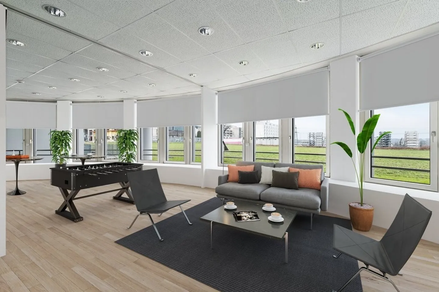 Uffici modulari in affitto - circa 480 m2 vicino all'aeroporto - Foto 6 di 7