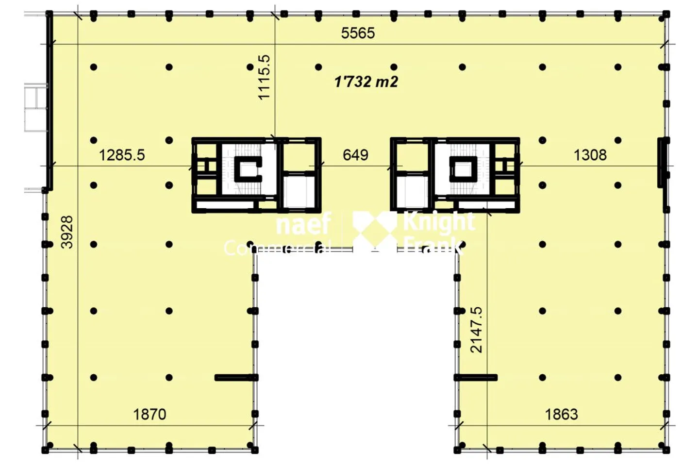 New project: offices of approx. 1489 m² - Photo 3 of 4