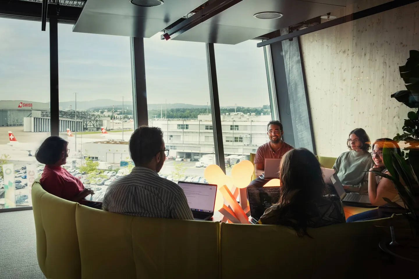Espace de bureau dans le Novu Campus - avec vue sur l'aéroport - Photo 6 sur 6