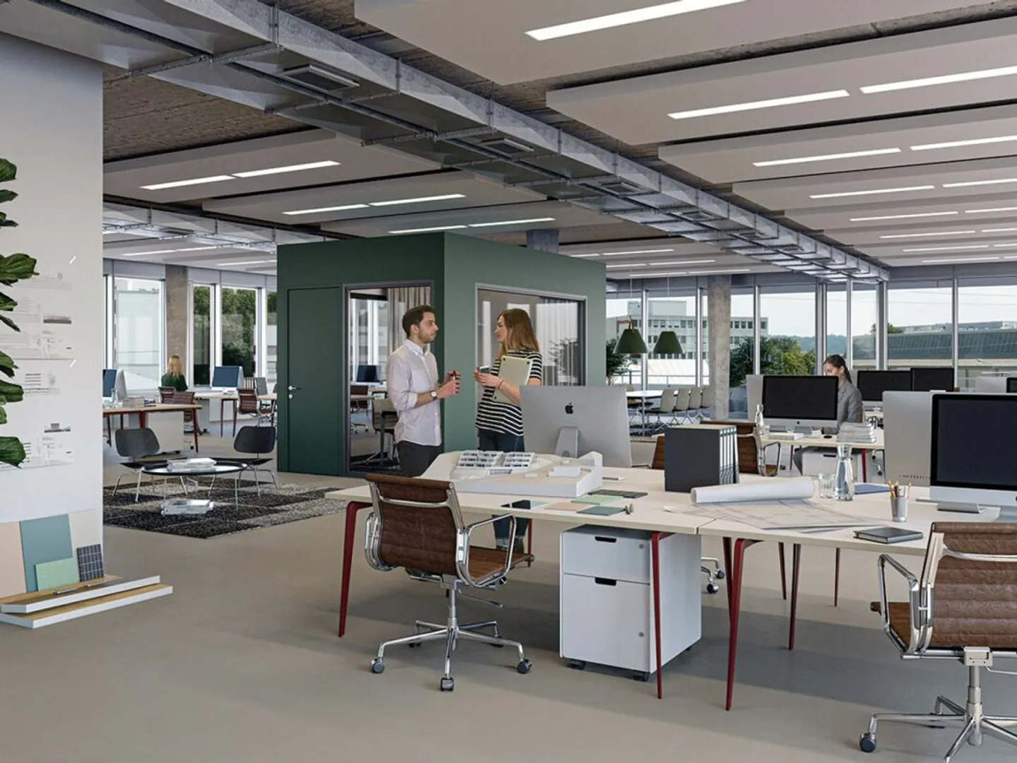 Bureau de premier choix dans la zone de Riedthof disponible immédiatement - Photo 2 sur 6