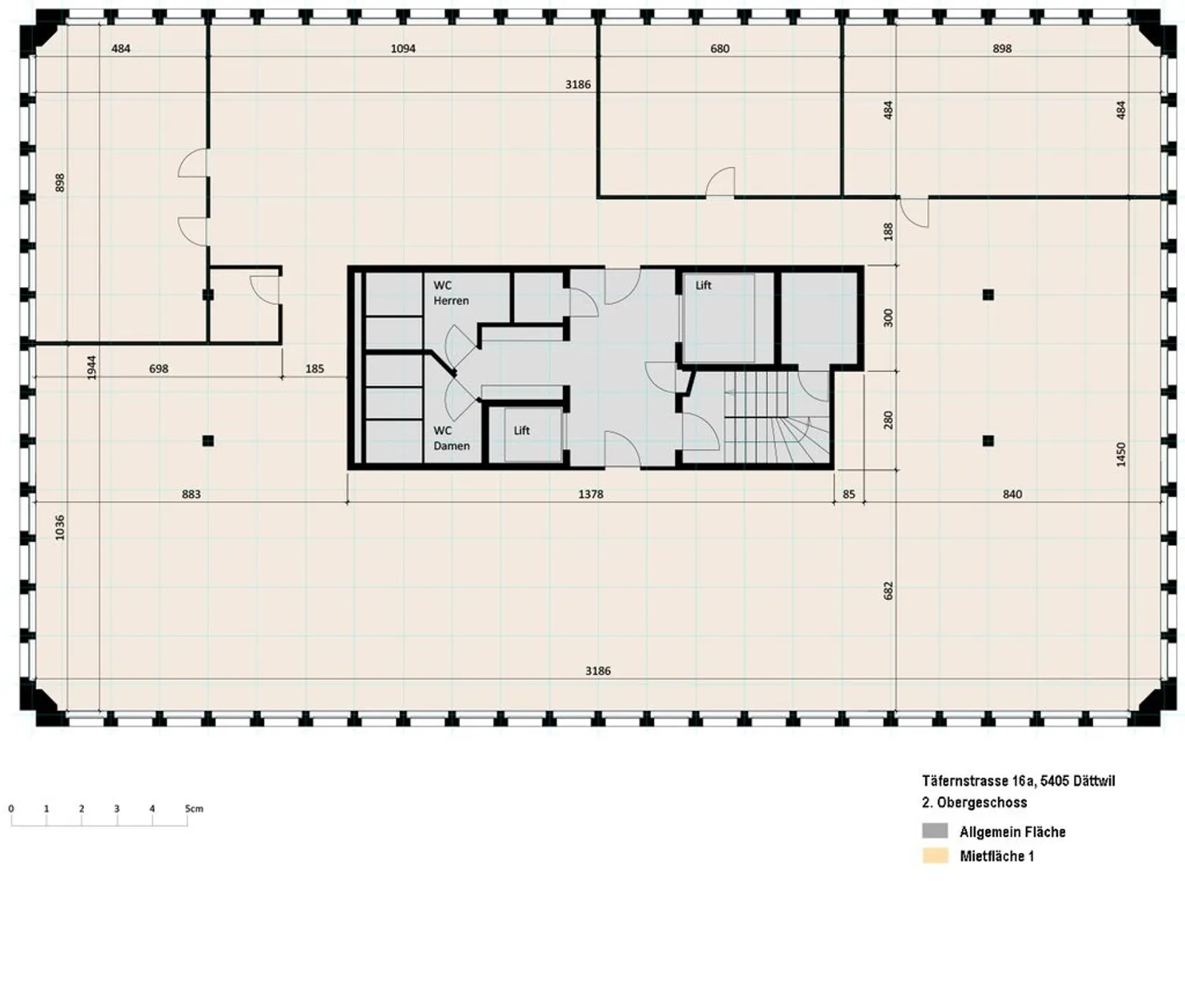 130 m2 - 1,100 m2 - Office Space in the Täfern Industrial Area - Photo 6 of 8