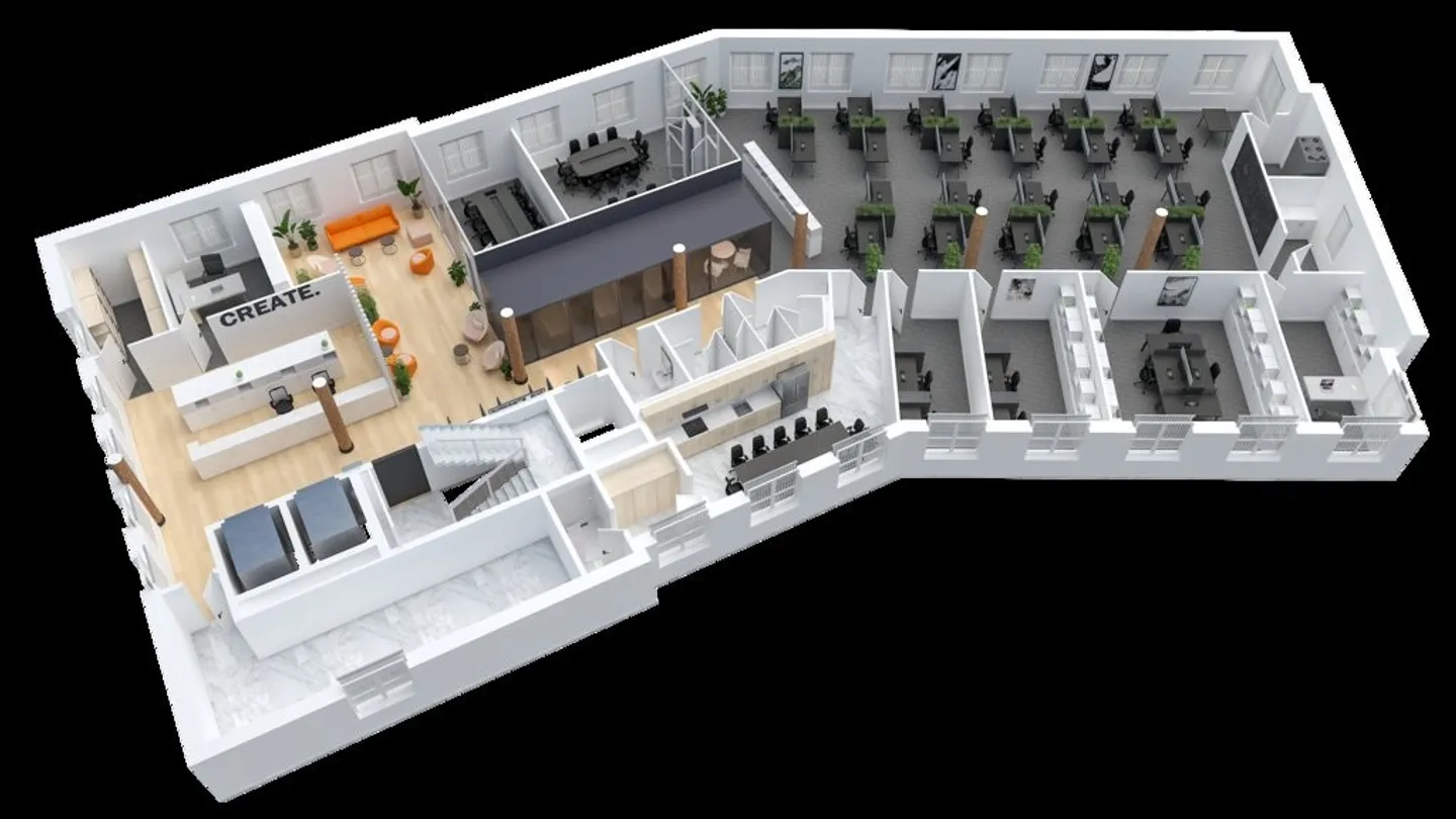 YOUR FUTURE OFFICES JUST STEPS AWAY FROM THE STATION! - Photo 5 of 5