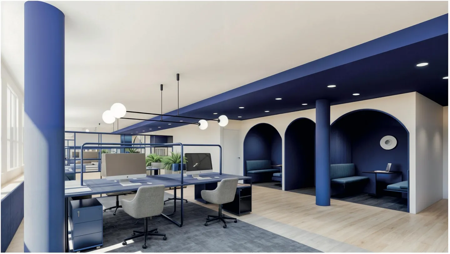 Surfaces de bureaux rénovées de 300m2 aux Cadolles - Foto 7 von 13