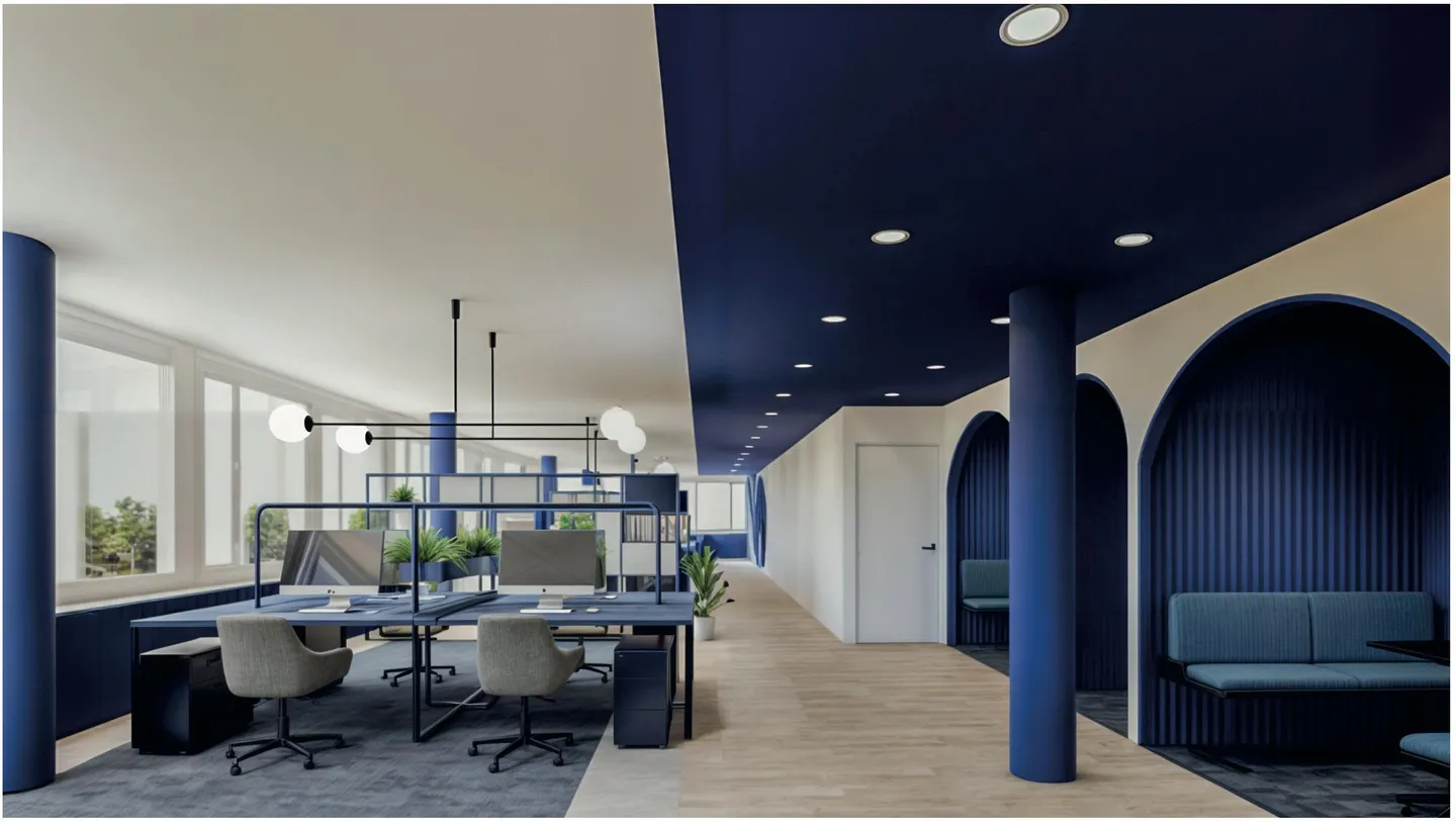 Surfaces de bureaux rénovées de 300m2 aux Cadolles - Foto 6 von 13