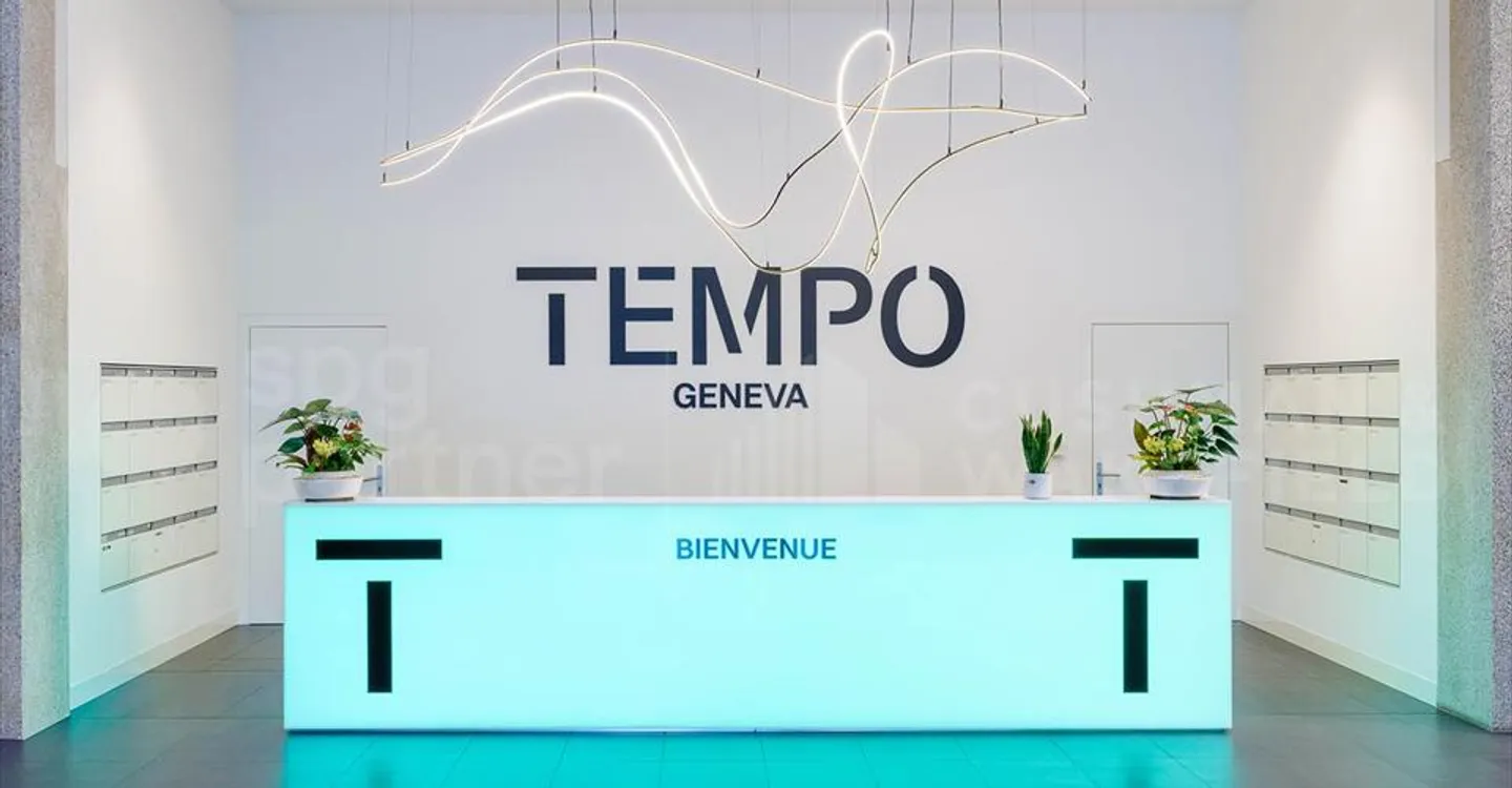 TEMPO - Surfaces high-tech dans bâtiment contemporain certifié BREEAM et MINERGIE - Photo 4 sur 6
