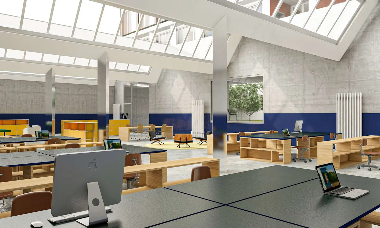 Espace commercial polyvalent avec hall de shed spacieux (340m²) et bureau (70m²) à Bâle - Photo 7 sur 12