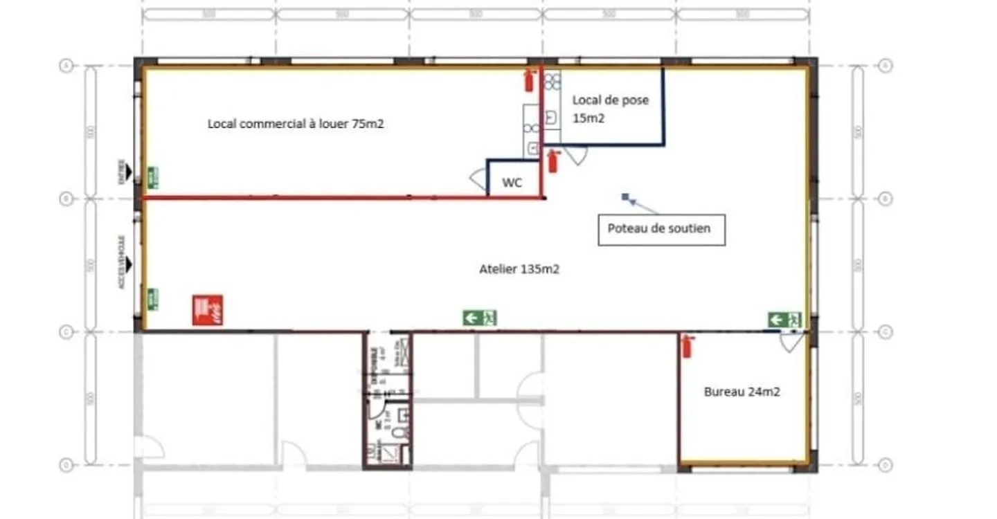 Gewerbe 1,5 Zimmer - Foto 8 von 8