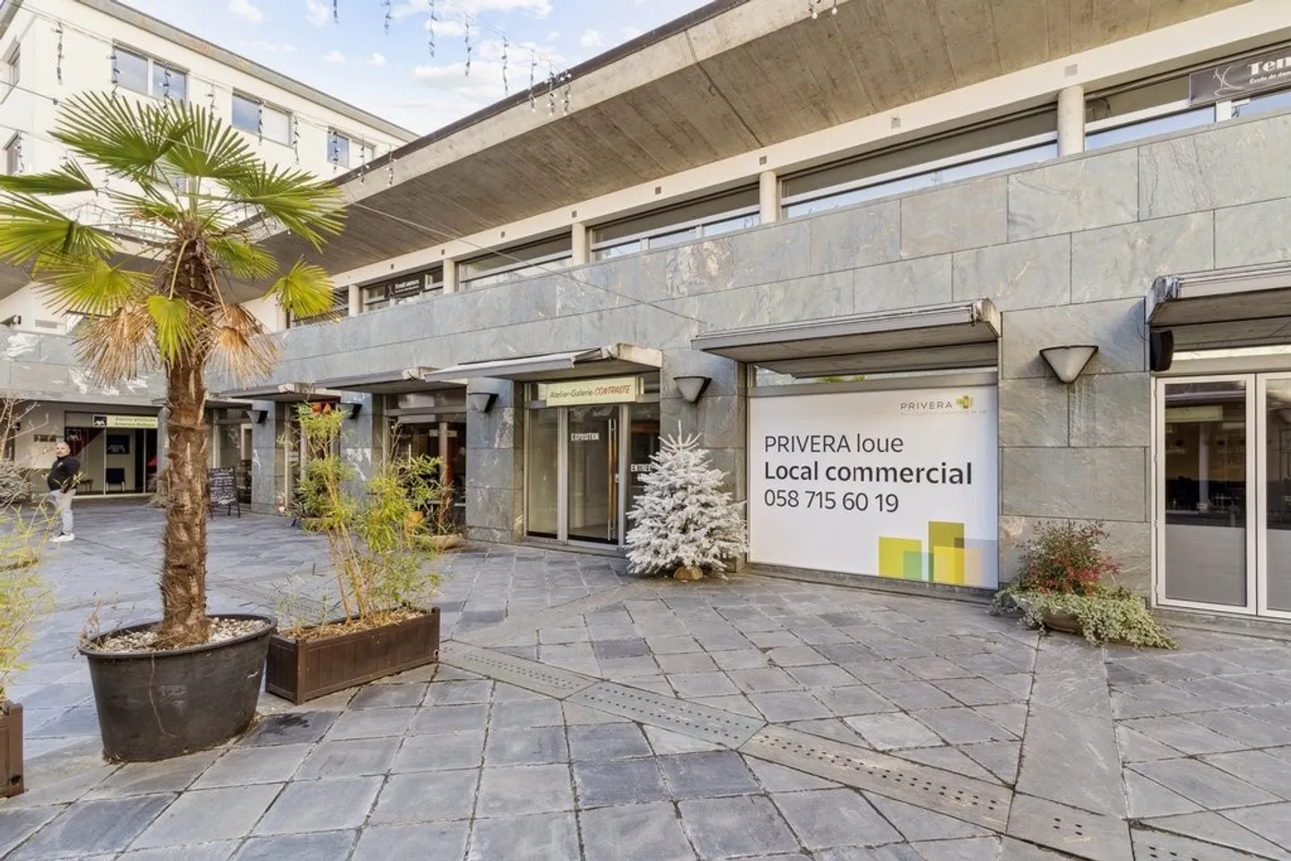 Arcade nel centro di Sierre da affittare subito o da concordare - Foto 2 di 5