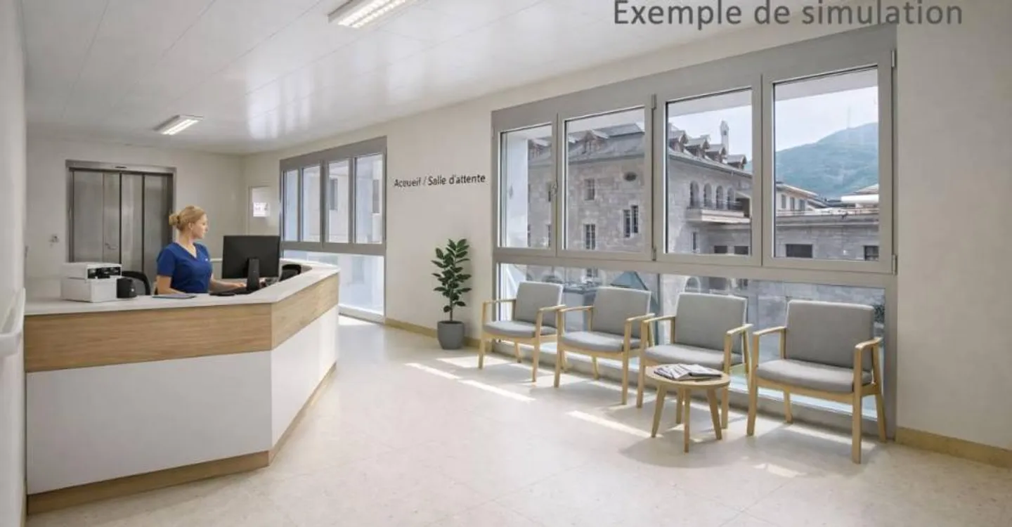 Bureau Médical Spacieux à Sion - Photo 2 sur 13