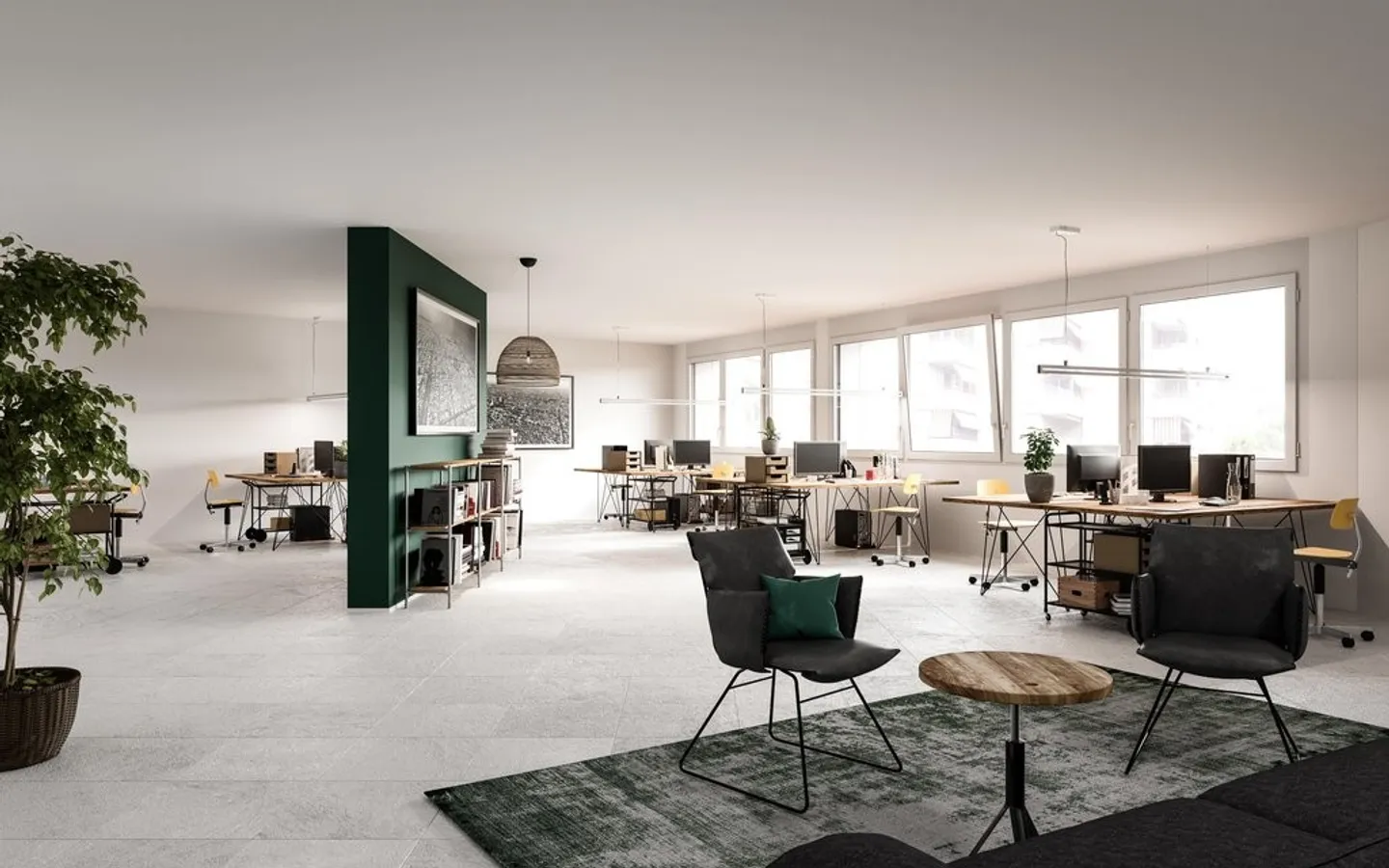 Wunderschönes Büro im Herzen von Paradiso - Foto 1 von 8