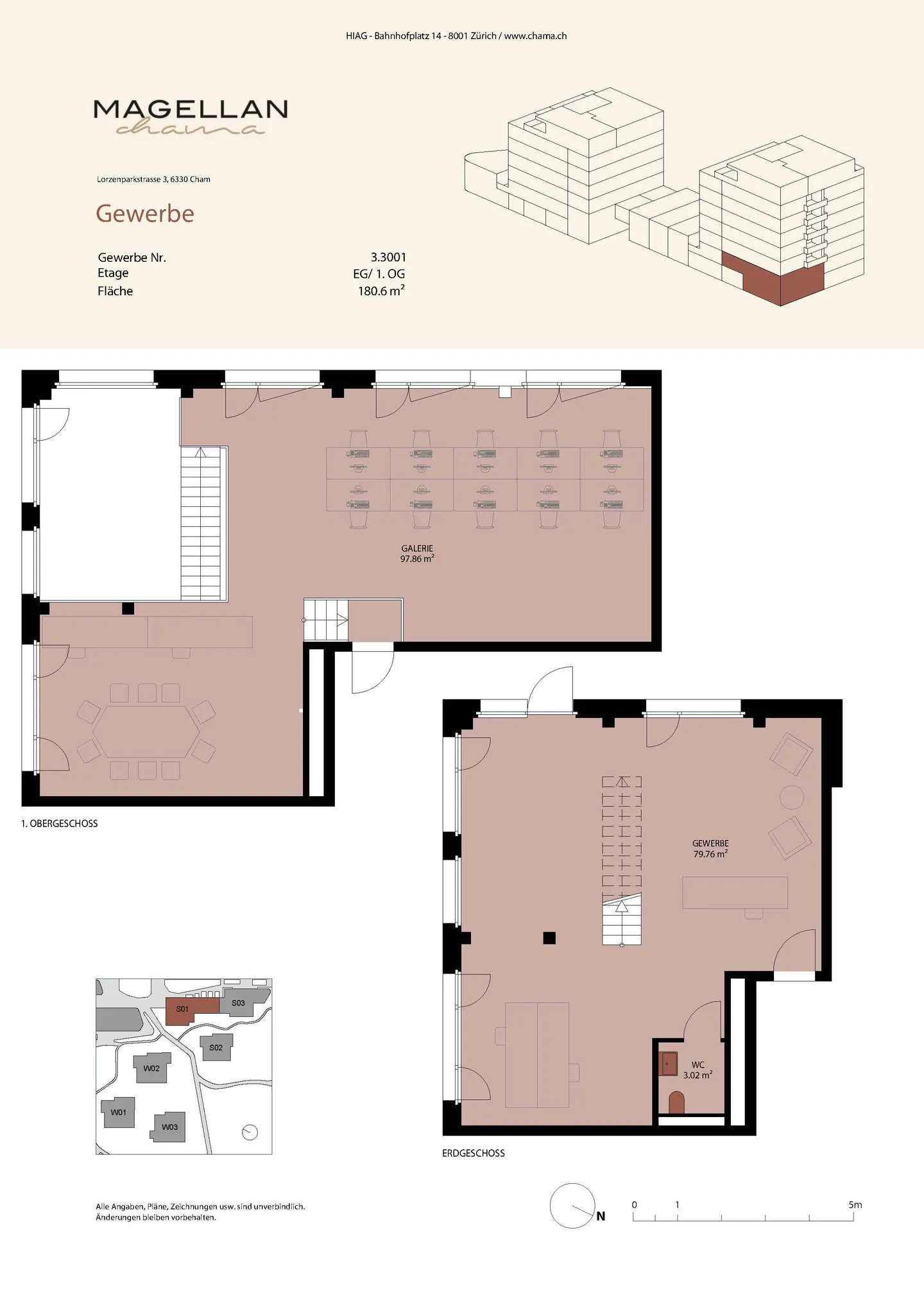 Modern Office Space in Cham - Photo 1 of 3