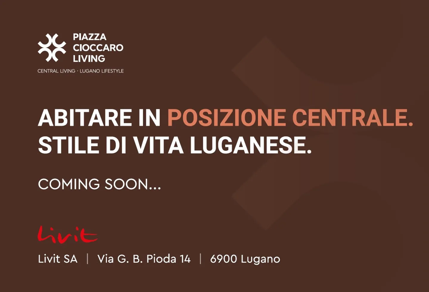 Piazza Cioccaro Living - Ihr Büro im Herzen von Lugano - Foto 1 von 1