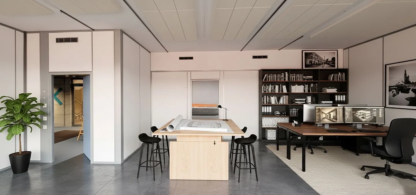 Entièrement développé 56 m² dans ALTHARDHUB! - Photo 3 sur 11