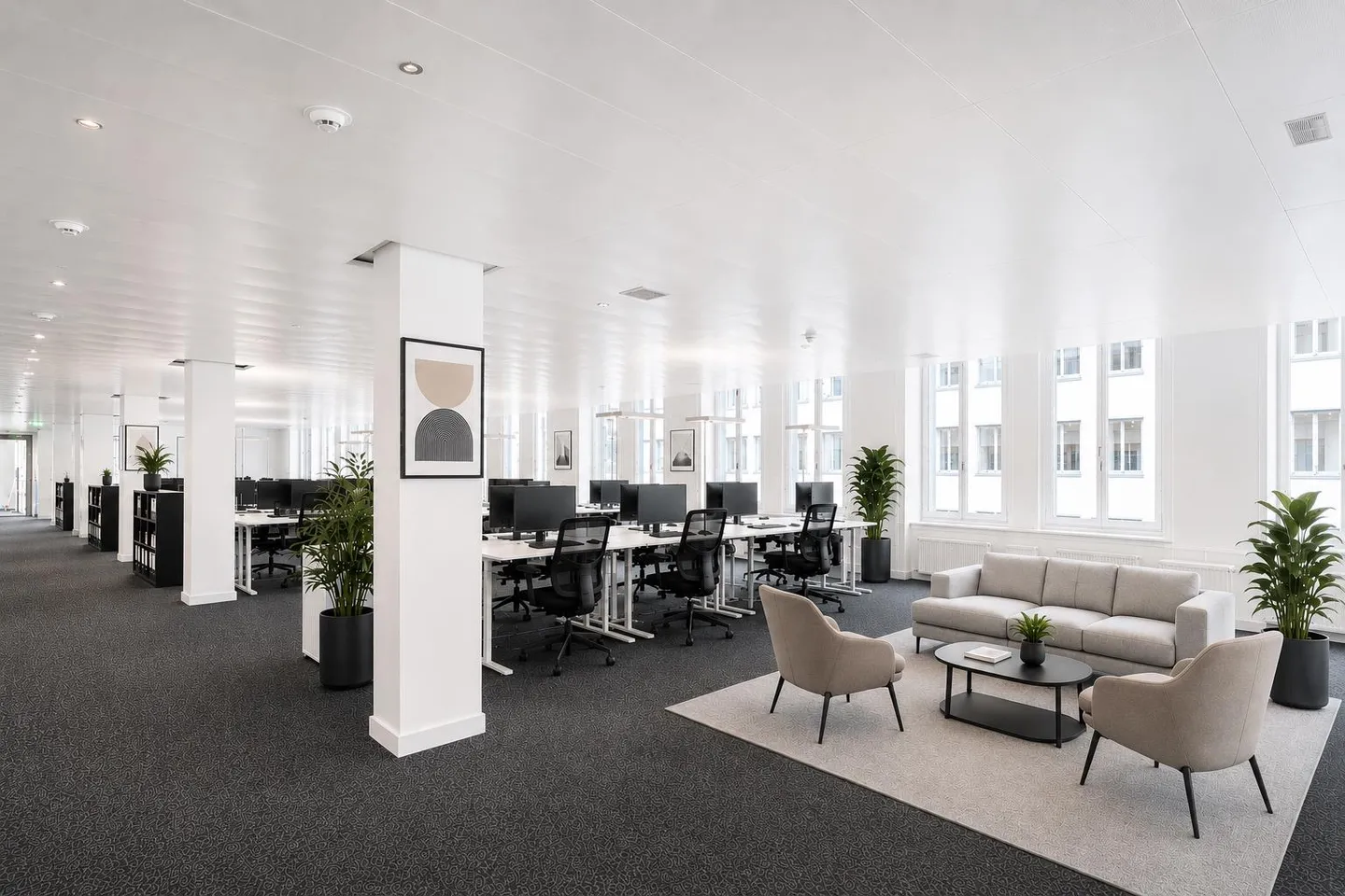 Plug & Play - Spazio ufficio incluso arredamento nel CBD - Foto 3 di 7