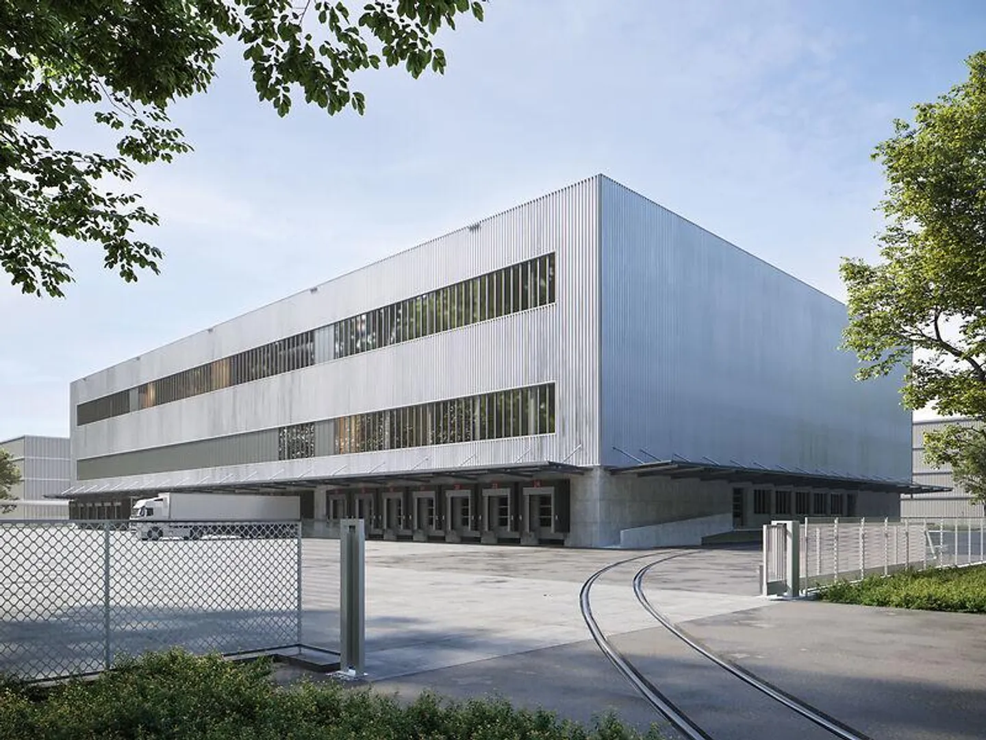 Modernes Logistikgebäude - Foto 1 von 3