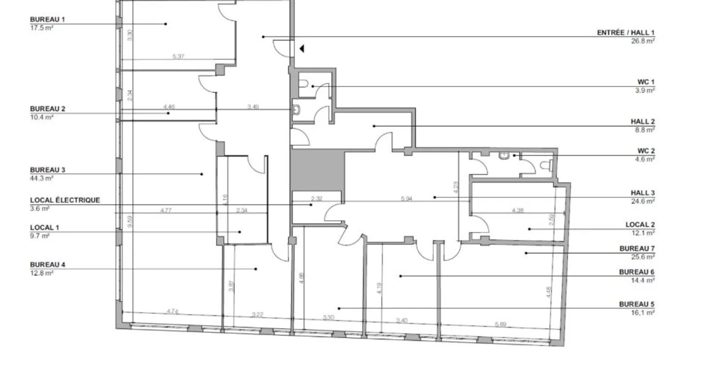 Büro 9 Zimmer - Foto 13 von 13