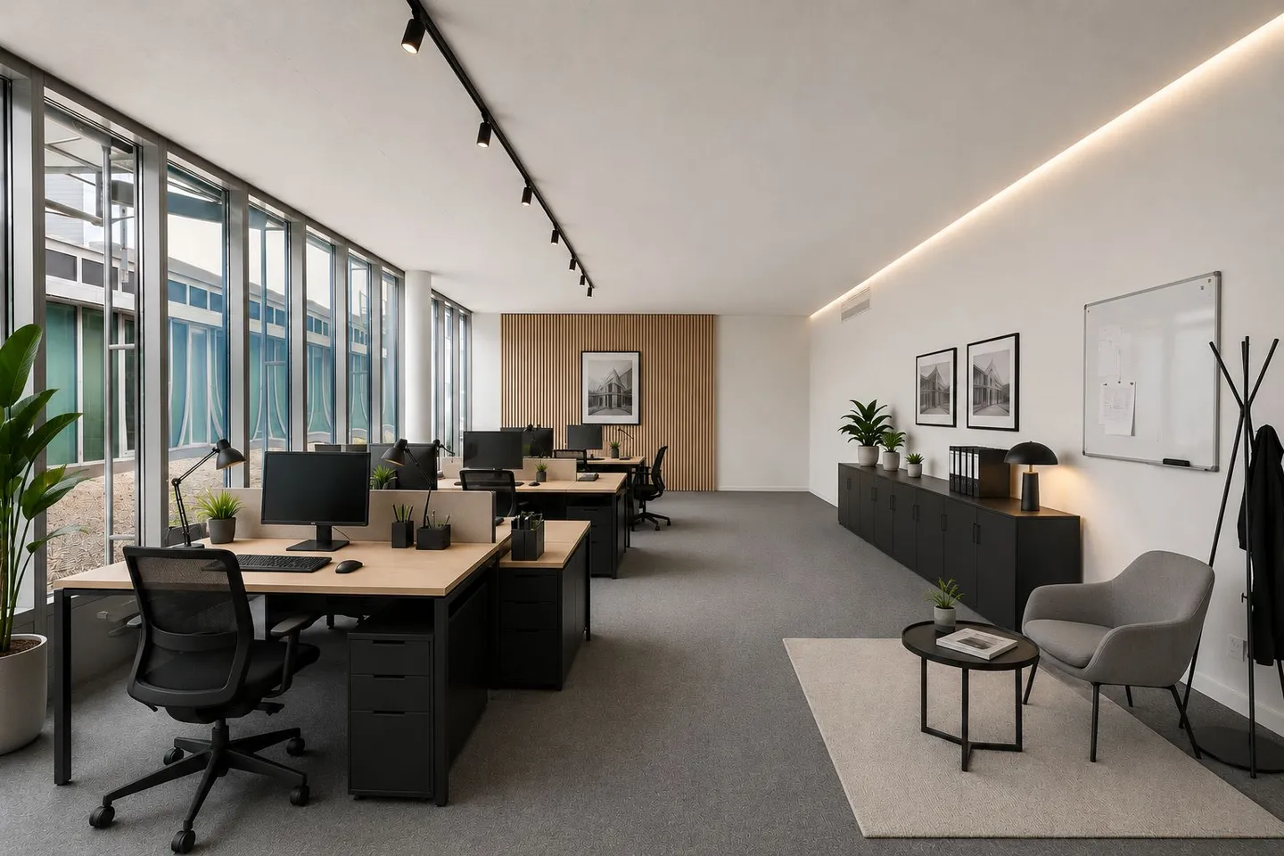 Move in and get started! Modern office space in the center of Brugg! - Photo 1 of 6
