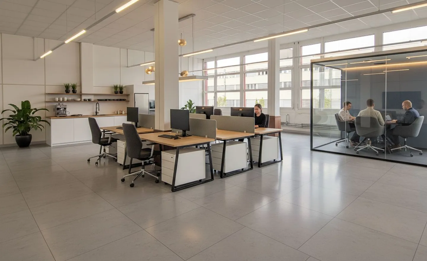 Well-located, developed and bright commercial/office space with water connection - 158 m2! - Photo 1 of 10
